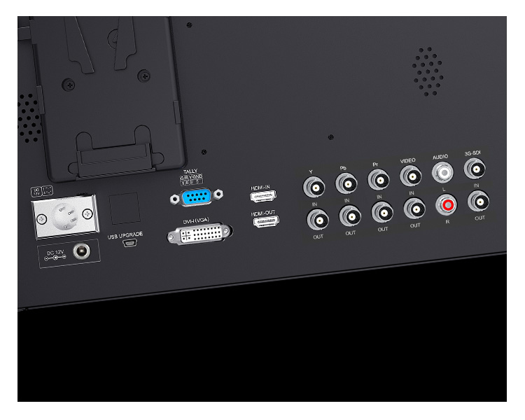 Seetec P133-9HSD IPS Pro Broadcast LCD Monitor sa 3G-SDI/HDMI/AV - 4